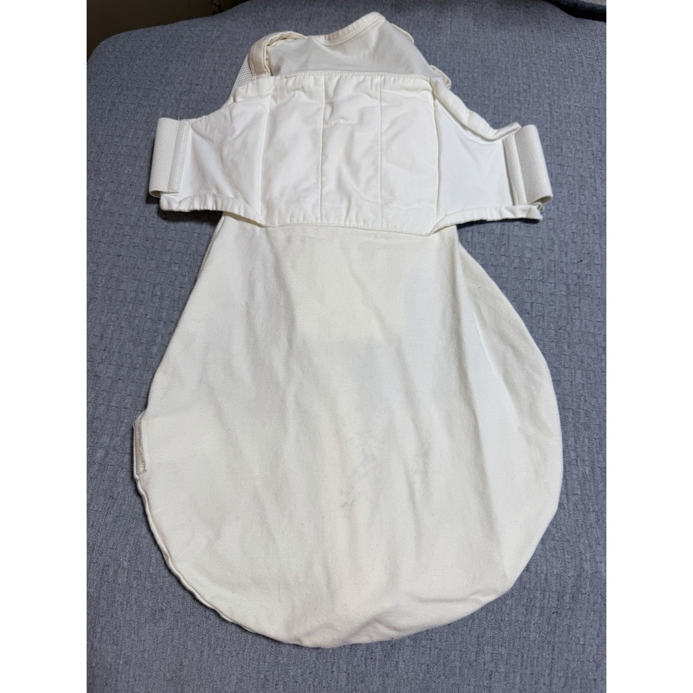 Happiest Baby SNOO Sleep Sack - Off White - Small 5-12 Lb Organic Cotton